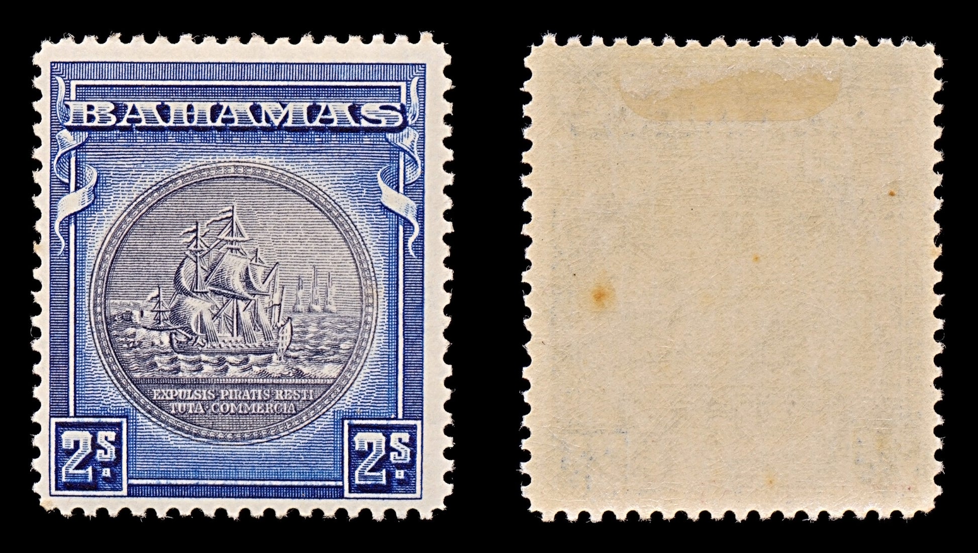 7740 Bahamas SG131 2S Deep Ultramarine & Slate Purple 1931. Sc#90a Mi93a. Mint MH. C£27