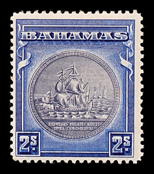7740 Bahamas SG131 2S Deep Ultramarine & Slate Purple 1931. Sc#90a Mi93a. Mint MH. C£27