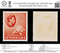 7771 Seychelles SG139ab 15C Light Red 1942. Sc#133 Mi129b. Mint MVLH. C£11