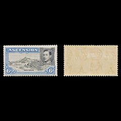 7782 Ascension SG43 6D Black & Grey Blue 1938. Sc#45 Mi48A. Mint MH. C£14, view 2