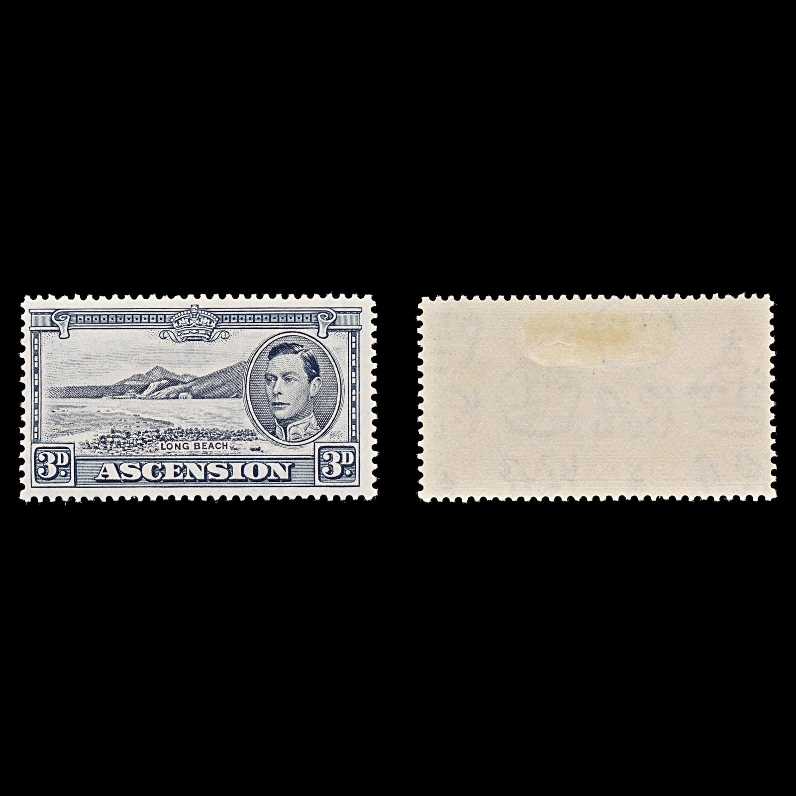 7784 Ascension SG42ab 3D Black 1940. Sc#44Ac Mi46A. Mint MH. C£20