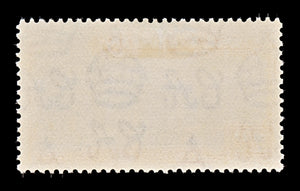 7785 Ascension SG39a 1D Black & Orange Yellow 1940. Sc#41Ac Mi41A. Mint MVLH. C£14
