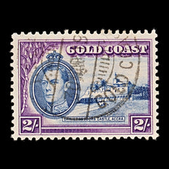 7787 Gold Coast SG130a 2S Violet & Blue 1940. Sc#125 Mi115C. Used. C£21, view 3