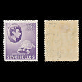 7793 Seychelles SG145a 75C Dull Violet 1941. Sc#143a Mint MH. C£35