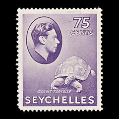 7793 Seychelles SG145a 75C Dull Violet 1941. Sc#143a Mint MH. C£35, view 3