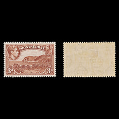 7803 Montserrat SG106 3D Brown 1938. Sc#97a Mi98A. Mint MH. C£12, view 2