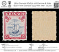 7809 Grenada SG163b 10S Carmine & Slate Blue. Fresh Example 1943. Mint MNH. C£300