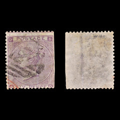 7820 GB SG84 6D Lilac. Watermark Error 1862. Sc#39 Mi20Ib. Used, view 1
