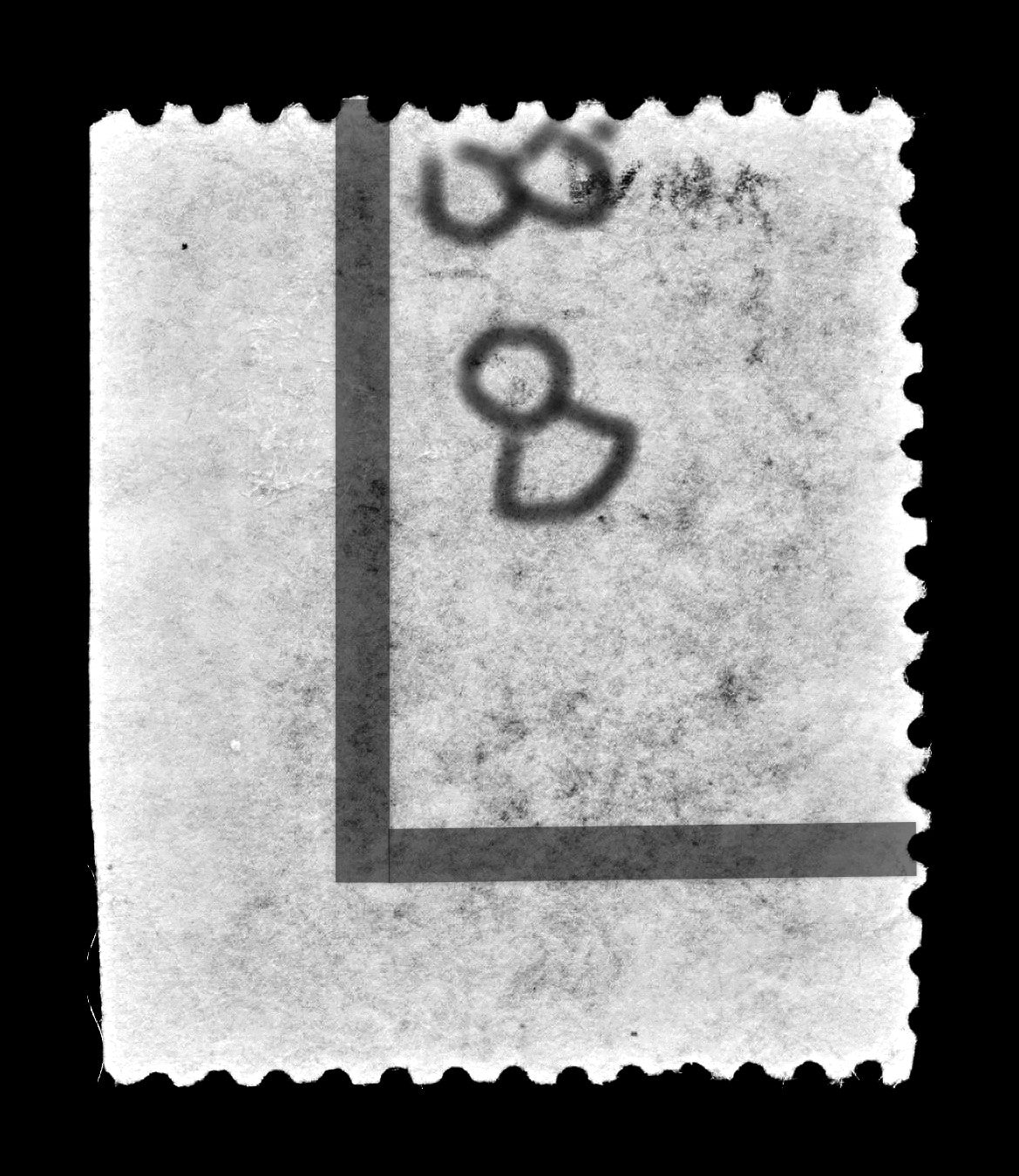 7820 GB SG84 6D Lilac. Watermark Error 1862. Sc#39 Mi20Ib. Used