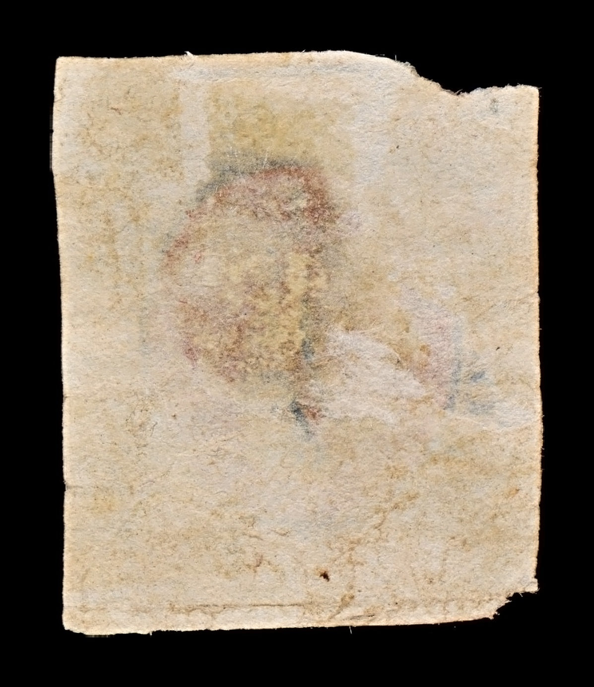 7828 Romania SG78 50b Blue & Red 1869. Sc#42 Mi25a. Used. C£60