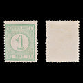 7831 Netherlands SG121 1C Green 1876. Sc#35c Mi31aD. Mint MNG. C£15