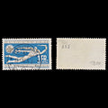 7859: Switzerland SG343 1F Blue & Olive grey 1932 Sc#215 Mi255 Used C£14