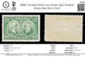 7888: Canada SG272 12c Green 1927 Sc#147 Mi125 Mint MLH C£17
