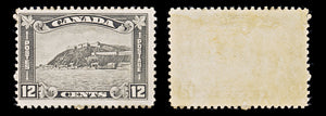 7895: Canada SG282 12c Grey 1929 Sc#156 Mi135 Mint MH C£35