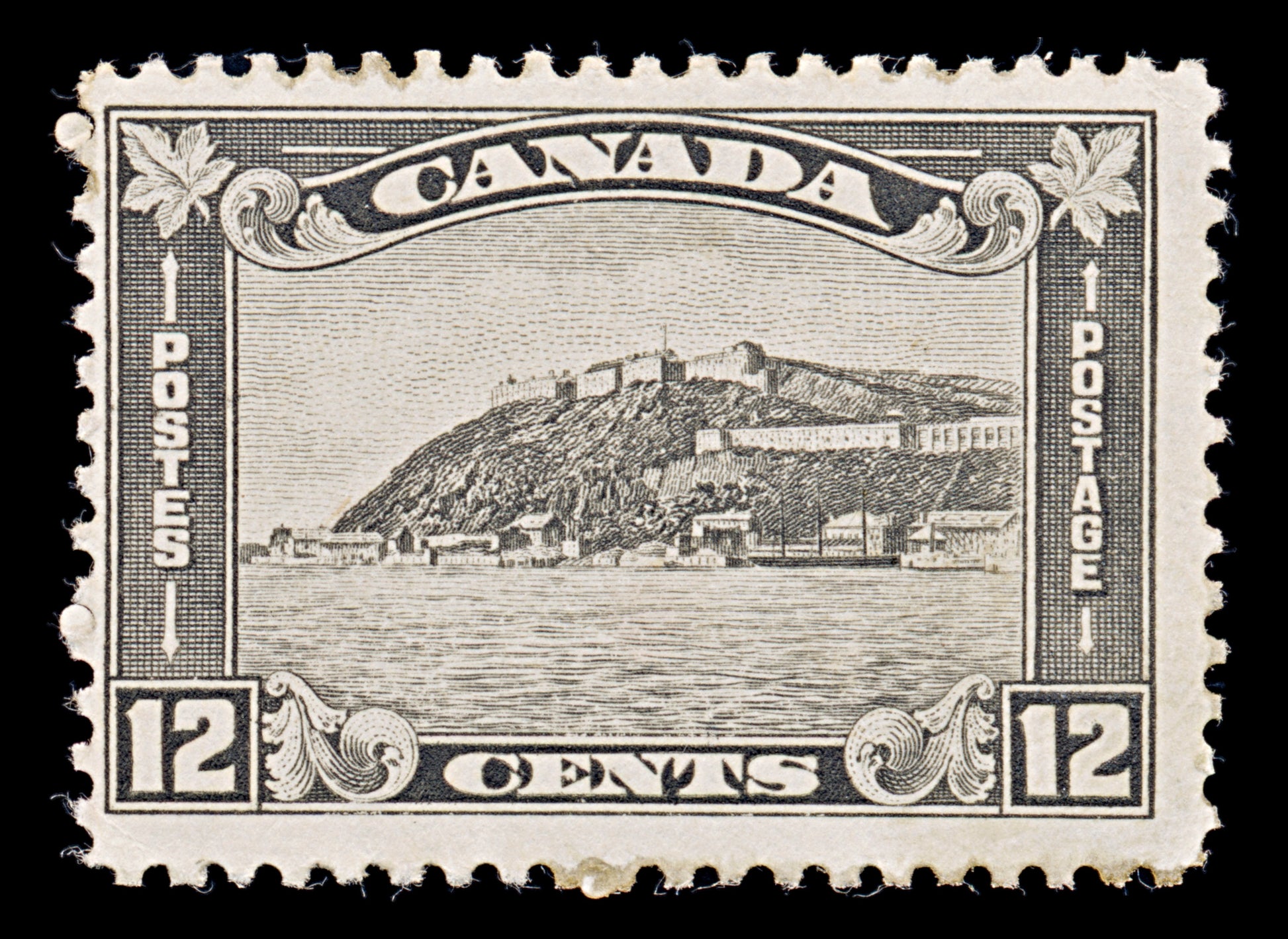 7895: Canada SG282 12c Grey 1929 Sc#156 Mi135 Mint MH C£35