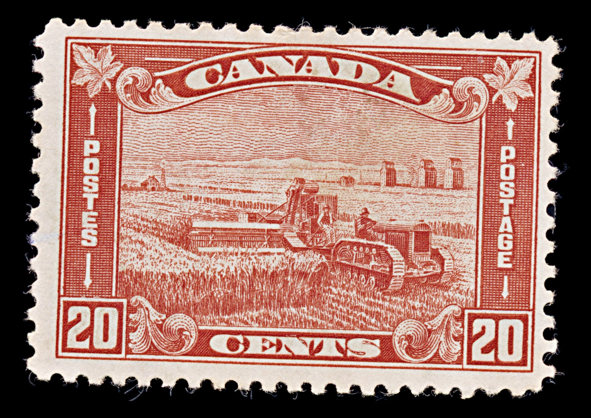 7896: Canada SG283 20c Dark carmine 1929 Sc#157 Mi136 Mint MNG C£50