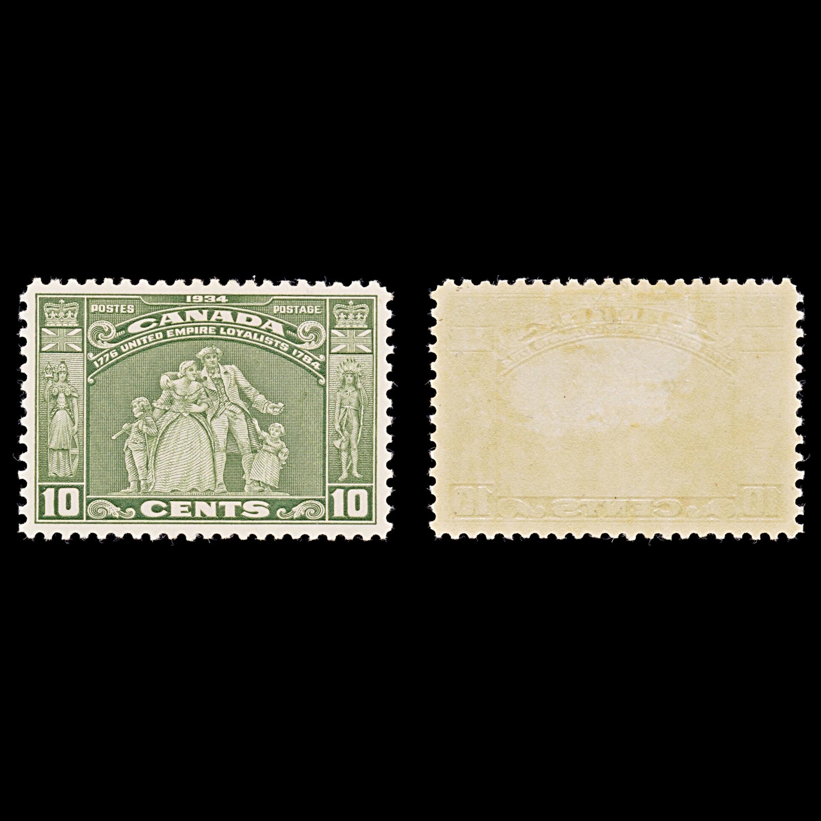7900: Canada SG333 10c Olive green 1934 Sc#209 Mi176 Mint MH C£45