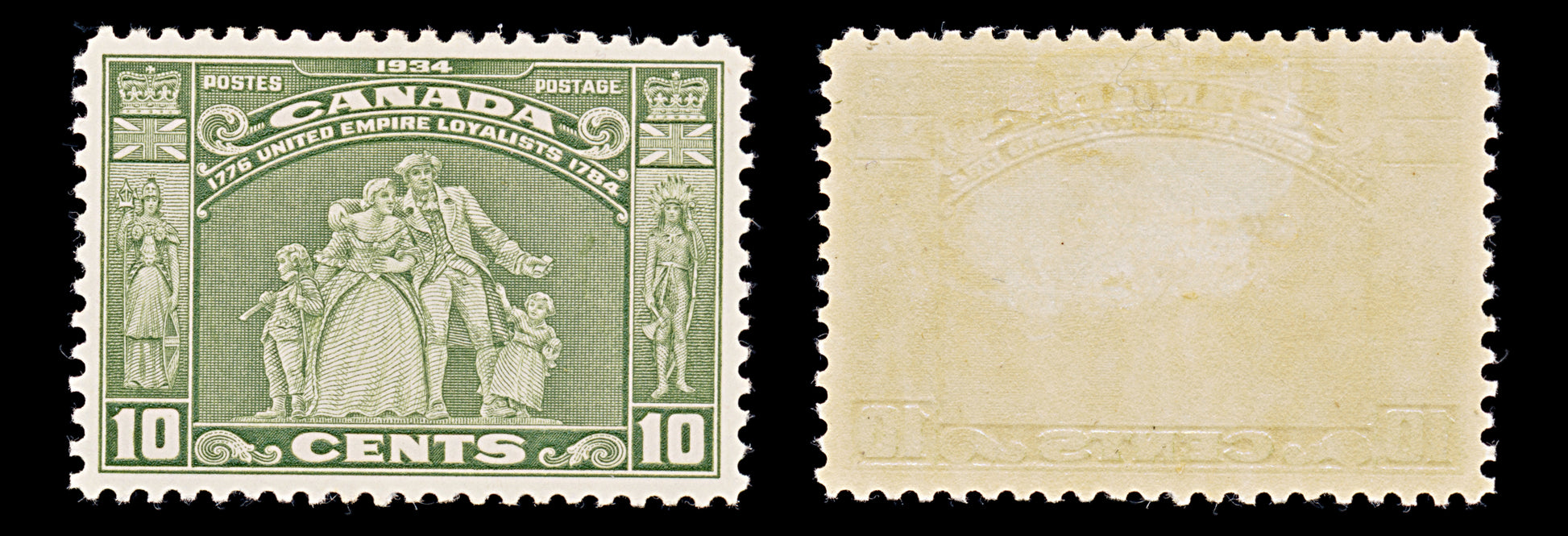 7900: Canada SG333 10c Olive green 1934 Sc#209 Mi176 Mint MH C£45