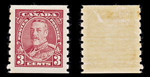 7903: Canada SG354 3c Scarlet 1935 Sc#230 Mi186D Mint MH C£9