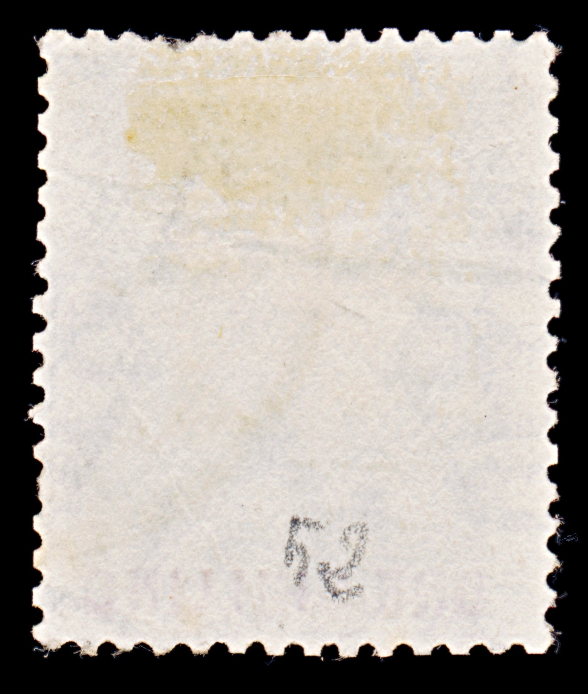 7907: Gibraltar SG51 1s Black & Carmine 1903 Sc#44 Mi42 Used C£40