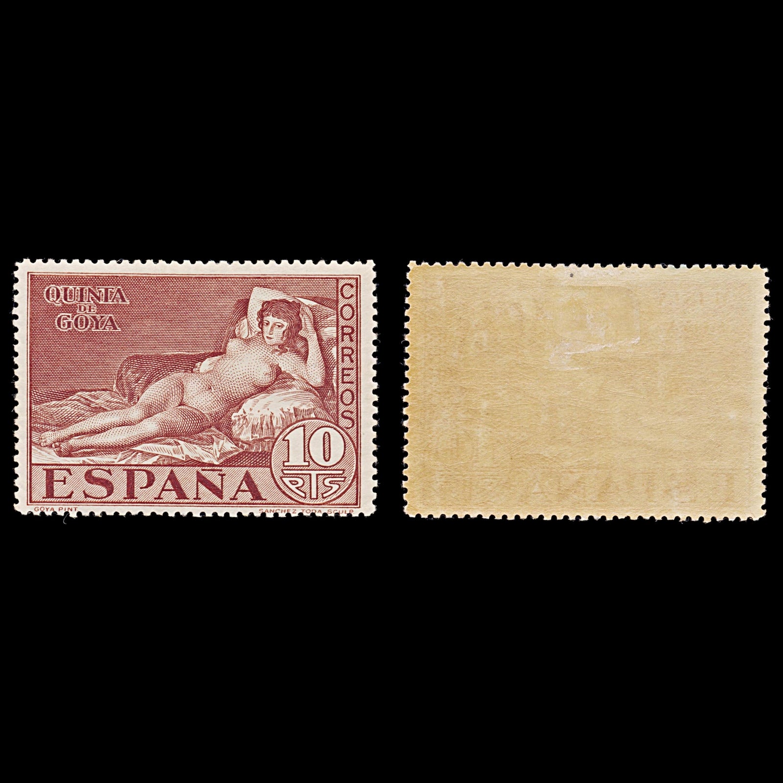7920: Spain SG569 10Pta Red Brown 1930 Sc#399 Mi480A Mint MH C£17