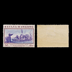 7921: Spain SG604 50c Blue & brown 1930 Sc#429 Mi513 Mint MH C£14, view 2