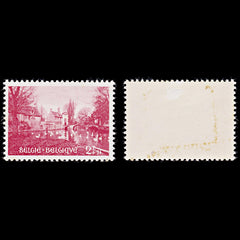 7923: Belgium SG1535 2+1F Carmine rose 1954 Sc#B562 Mi996 Mint MH C£16, view 1