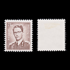 7928: Belgium SG1466 7.50F Brown 1957 Sc#463 Mi1130x Mint MNG C£110, view 2