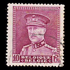 7930: Belgium SG591 10F Lilac rose 1931 Sc#236 Mi313 Used C£19, view 3
