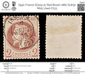 7940: France SG104 2c Red Brown 1862 Sc#30 Mi25 Used C£33