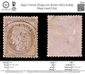 7944: France SG194 10c Brown 1873 Sc#55 Mi49 Used C£15