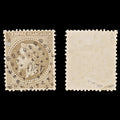 7946: France SG116 30c Brown 1867 Sc#34 Mi29a Used C£22