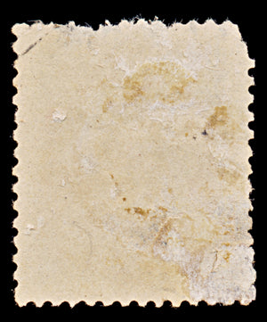 7947: France SG141 40c Orange yellow 1870 Sc#59a Used C£14