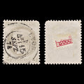7948: France SG189 4c Grey 1872 Sc#52 Mi47 Used C£55