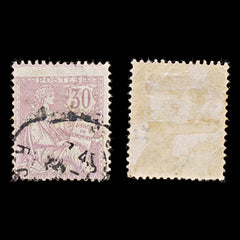7949: France SG313 30c Violet 1902 Sc#137 Mi106 Used C£19, view 2