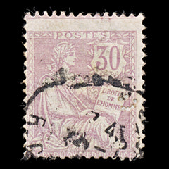 7949: France SG313 30c Violet 1902 Sc#137 Mi106 Used C£19, view 3