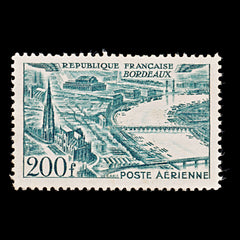 7951: France SG1056 200F Dark blue green 1949 Sc#C24 Mi862 Mint MH C£22, view 3