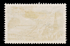 7951: France SG1056 200F Dark blue green 1949 Sc#C24 Mi862 Mint MH C£22