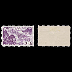 7952: France SG1057 300F Dark violet 1949 Sc#C25 Mi863 Mint MH C£26, view 1