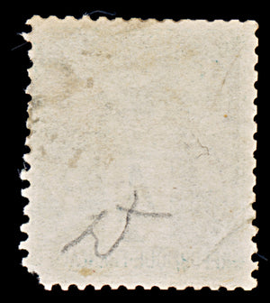7961: France SG214 4c Green 1876 Sc#66 Mi58I Used C£75