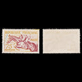 7967: France SG1190 75F Orange & Brown carmine 1953 Sc#705 Mi983 Used C£18