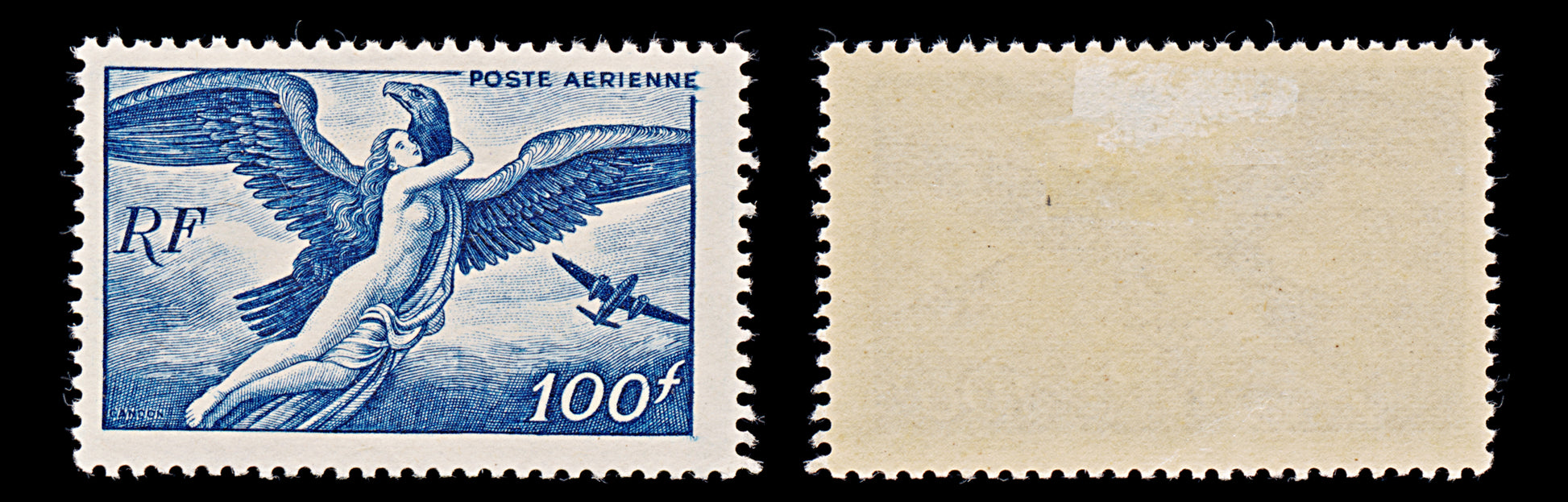 7969: France SG969/970 "Tourism" Set of 2 1947 Sc#C20/C21 Mi750a/751a Mint MH C£20