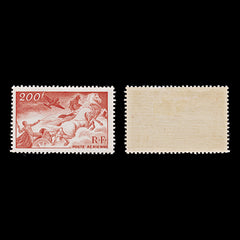 7969: France SG969/970 "Tourism" Set of 2 1947 Sc#C20/C21 Mi750a/751a Mint MH C£20, view 3