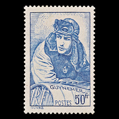 7980: France SG667a 50F Blue 1940 Sc#396 Mi474 Mint MNG C£12, view 3
