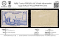 7983: France SG638 2.25F Violet ultramarine 1939 Sc#372 Mi444 Mint MH C£11
