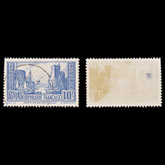 7984: France SG474b 10F Blue 1931 Sc#252 Mi241IIIa Used C£20, view 1