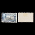 7990: Falkland Islands SG157 9d Black & Grey blue 1938 Sc#90 Mi87 Mint MH C£28