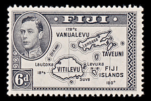 7992: Fiji SG261 P13½ 1940 Sc#135 Mi101aD Mint MH C£11
