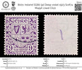 8001: Ireland SG80 9d Deep violet 1923 Sc#74 Mi49A Used C£22