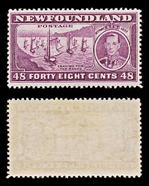 8006: Newfoundland SG267c P13½ 1937 Mi231A Mint MH C£17